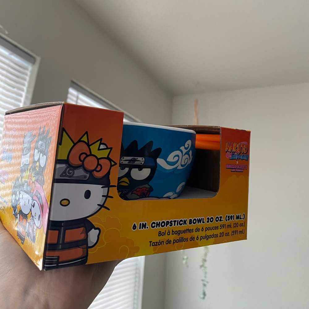 Hello Kitty X Naruto Shippuden Noodle Bowl